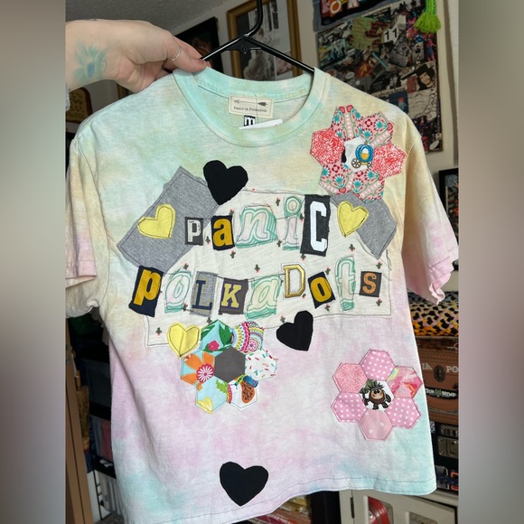 Ransom Note Tee Shirt - Sherbet Tie Dye - Picture 9 of 14